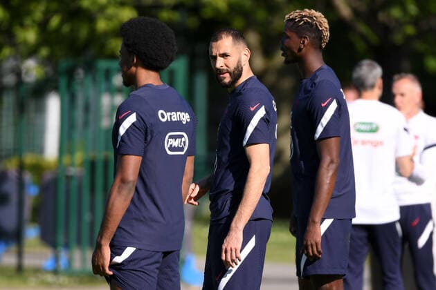 19 KARIM BENZEMA (FRA) FOOTBALL : Equipe de France - Entrainement - UEFA EURO, EM, Europameisterschaft,Fussball 2020 - 31 05 2021 AnthonyBIBARD FEP Panoramic