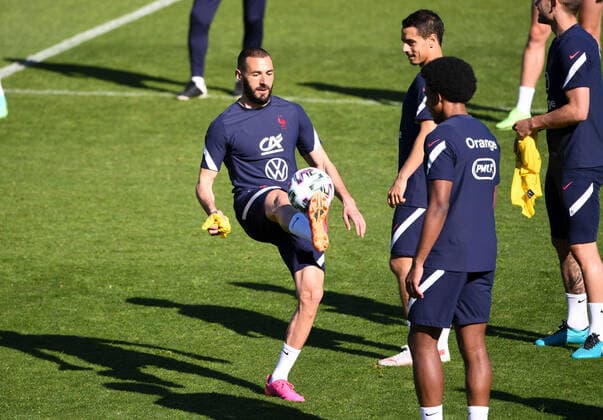 19 KARIM BENZEMA (FRA) FOOTBALL : Equipe de France - Entrainement - UEFA EURO, EM, Europameisterschaft,Fussball 2020 - 31 05 2021 AnthonyBIBARD FEP Panoramic