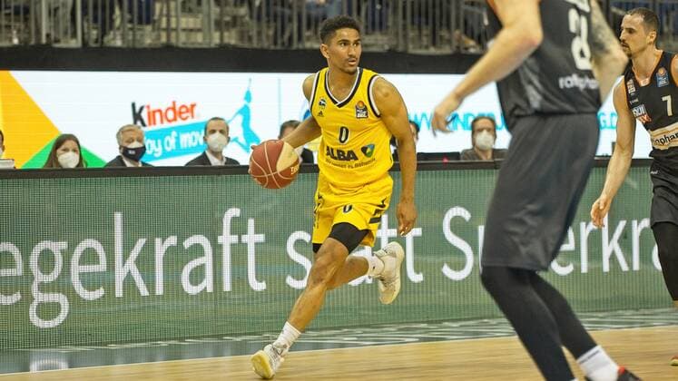 Maodo Lo - Alba 0, 01.06.2021, BBL, Alba Berlin vs Ratiopharm Ulm - Spiel 2 Halbfinale, in der Mercedes Benz Arena, GER, Berlin, 01.06.2021, BBL, HF, Alba vs Ratiopharm Ulm Berlin Copyright: xUwexKoch Eibner-Pressefotox EP_UKH