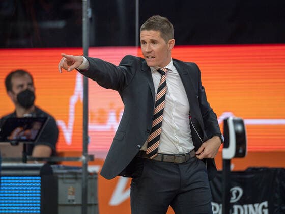 Jaka Lakovic (Ratiopharm Ulm Trainer), Ratiopharm Ulm vs. Alba Berlin, Basketball, Playoffs, Spiel 3, Spielzeit 2020 2021, 03.06.2021, Ratiopharm Ulm vs. Alba Berlin, Basketball, Playoffs, Spiel 3, Spielzeit 2020 2021, 03.06.2021 Neu-Ulm Copyright: xEibner-Pressefoto SaschaxWaltherx EP_EER