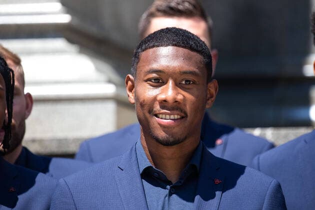 SOCCER - UEFA EURO, EM, Europameisterschaft,Fussball 2020, preview VIENNA,AUSTRIA,04.JUN.21 - SOCCER - UEFA European Championship, EM, Europameisterschaft preview, OEFB international match, Länderspiel, Nationalmannschaft farewell team AUT. Image shows David Alaba (AUT). GEPAxpictures xMichaelxMeindl