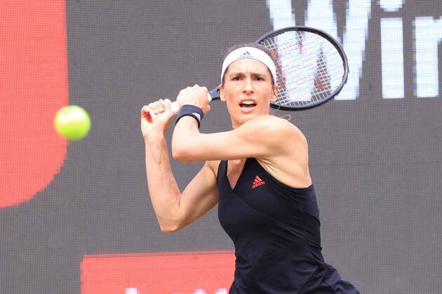 DEU, GER, bett1open, , 14.06.2021, Rot-Weiss Tennisanlage, Steffi-Graf-Stadion, Berlin, DEU, GER, bett1open, , im Bild Andrea Petkovic (GER)
