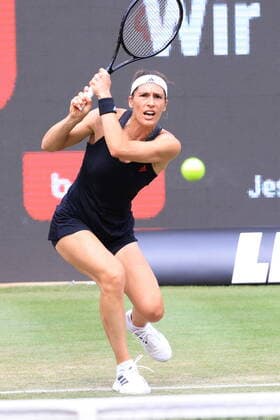 DEU, GER, bett1open, , 14.06.2021, Rot-Weiss Tennisanlage, Steffi-Graf-Stadion, Berlin, DEU, GER, bett1open, , im Bild Andrea Petkovic (GER)