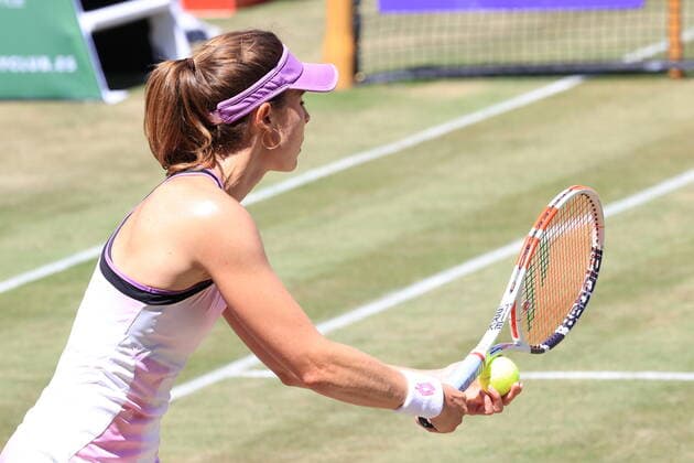 DEU, GER, bett1open, 16.06.2021, Rot-Weiss Tennisanlage, Steffi-Graf-Stadion, Berlin, DEU, GER, bett1open, im Bild Alize Cornet (FRA)
