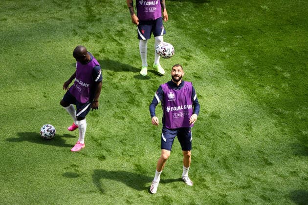 19 KARIM BENZEMA (FRA) FOOTBALL : Equipe de France - Entrainement - UEFA EURO, EM, Europameisterschaft,Fussball 2020 - 18 06 2021 AnthonyBIBARD FEP Panoramic