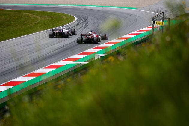 88 KUBICA Robert (pol), Alfa Romeo Racing ORLEN C41, action SCHUMACHER Mick (ger), Haas F1 Team VF-21 Ferrari, action during the Formula 1 Grosser Preis Der Steiermark 2021, 2021 Styrian Grand Prix, 8th round of the 2021 FIA Formula One World Championship, WM, Weltmeisterschaft from June 25 to 27, 2021 on the Red Bull Ring, in Spielberg, Austria - FORMULE 1 : Grand prix de Styrie - Spielberg - 25 06 2021 DPPI PANORAMIC JFBE0057