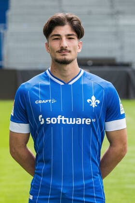 12.07.2021, xfux, Fussball 2.Bundesliga, SV Darmstadt 98, 2.BL, Porträttermin 2021 2022, emonline emspor, v.l. Ensar Arslan, SV Darmstadt 98, 2.BL, Porträttermin 2021 2022, Darmstadt