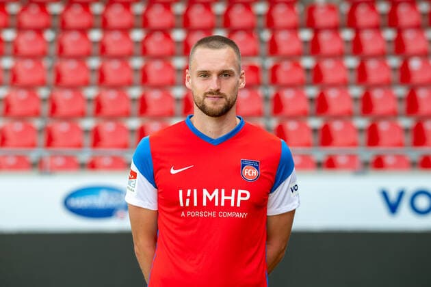 Patrick Mainka (FC Heidenheim, 06), GER, 1. FC Heidenheim 1846 e.V., Fussball, 2. Bundesliga, Spielerportraits, Freisteller, Spielzeit 2021 2022, 20.07.2021, GER, 1. FC Heidenheim 1846 e.V., Fussball, 2. Bundesliga, Spielerportraits, Freisteller, Spielzeit 2021 2022, 20.07.2021 Heidenheim Copyright: xEibner-Pressefotox EP_EER