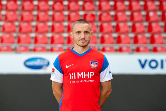 Andreas Geipl (FC Heidenheim, 08), GER, 1. FC Heidenheim 1846 e.V., Fussball, 2. Bundesliga, Spielerportraits, Freisteller, Spielzeit 2021 2022, 20.07.2021, GER, 1. FC Heidenheim 1846 e.V., Fussball, 2. Bundesliga, Spielerportraits, Freisteller, Spielzeit 2021 2022, 20.07.2021 Heidenheim Copyright: xEibner-Pressefotox EP_EER