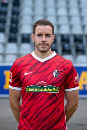 Christian Guenter (SC Freiburg, 30), GER, SC Freiburg, 29.07.2021, Media Day Fussball Bundesliga, Spielzeit 2021 2022 DFL REGULATIONS PROHIBIT ANY USE OF PHOTOGRAPHS AS IMAGE SEQUENCES AND OR uerthQUASI-VIDEO GER, SC Freiburg, 29.07.2021, Media Day Fussball Bundesliga, Spielzeit 2021 2022 Freiburg Copyright: xEibnerxPressefotox EP_EER