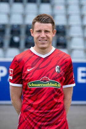 Dominique Heintz (SC Freiburg, 23), GER, SC Freiburg, 29.07.2021, Media Day Fussball Bundesliga, Spielzeit 2021 2022 DFL REGULATIONS PROHIBIT ANY USE OF PHOTOGRAPHS AS IMAGE SEQUENCES AND OR uerthQUASI-VIDEO GER, SC Freiburg, 29.07.2021, Media Day Fussball Bundesliga, Spielzeit 2021 2022 Freiburg Copyright: xEibnerxPressefotox EP_EER