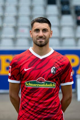 Vincenzo Grifo (SC Freiburg, 32), GER, SC Freiburg, 29.07.2021, Media Day Fussball Bundesliga, Spielzeit 2021 2022 DFL REGULATIONS PROHIBIT ANY USE OF PHOTOGRAPHS AS IMAGE SEQUENCES AND OR uerthQUASI-VIDEO GER, SC Freiburg, 29.07.2021, Media Day Fussball Bundesliga, Spielzeit 2021 2022 Freiburg Copyright: xEibnerxPressefotox EP_EER