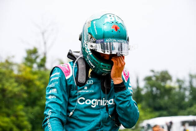 STROLL Lance (can), Aston Martin F1 AMR21, portrait during the Formula 1 Magyar Nagydij 2021, Hungarian Grand Prix, 11th round of the 2021 FIA Formula One World Championship, WM, Weltmeisterschaft from July 30 to August 1, 2021 on the Hungaroring, in Mogyorod, near Budapest, Hungary - FORMULE 1 : Grand Prix de Hongrie - Course - 01 08 2021 DPPI PANORAMIC _B3_5164