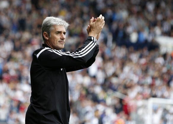 Mandatory Credit: Photo by Matthew Bunn BPI Shutterstock (4078351bd) West Bromwich Albion s Head Coach Alan Irvine Barclays Premier League 2014 15 West Bromwich Albion v Sunderland Hawthorns, The, Birmingham, United Kingdom - 16 Aug 2014 EDITORIAL USE ONLY No use with unauthorised audio, video, data, fixture lists (outside the EU), club league logos or live services. Online in-match use limited to 45 images (+15 in extra time). No use to emulate moving images. No use in betting, games or single club league player publications services. Barclays Premier League 2014 15 West Bromwich Albion v Sunderland Hawthorns, The, Birmingham, United Kingdom - 16 Aug 2014 EDITORIAL USE ONLY No use with unauthorised audio, video, data, fixture lists (outside the EU), club league logos or live services. Online in-match use limited to 45 images (+15 in extra time). No use to emulate moving images. No use in betting, games or Copyright: xMatthewxBunn BPI Shutterstockx 4078351bd