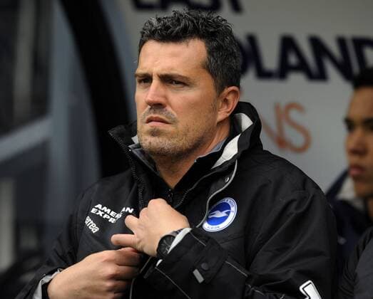 Fußball, Trainerhistorie Brighton & Hove Albion von 1901 bis heute Mandatory Credit: Photo by Robin Parker BPI Shutterstock (3742022bx) Brighton & Hove Albion manager Oscar Garcia Sky Bet Championship 2013 14, Playoffs, Semi Finals, Second Leg, Derby County v Brighton & Hove Albion, Pride Park (Derby, GB) - 11 May 2014 EDITORIAL USE ONLY No use with unauthorised audio, video, data, fixture lists (outside the EU), club league logos or live services. Online in-match use limited to 45 images (+15 in extra time). No use to emulate moving images. No use in betting, games or single club league player publications services. Sky Bet Championship 2013 14, Playoffs, Semi Finals, Second Leg, Derby County v Brighton & Hove Albion, Pride Park (Derby, GB) - 11 May 2014 EDITORIAL USE ONLY No use with unauthorised audio, video, data, fixture lists (outside the EU), club league logos or live services. Online in-match use limited to 45 images (+15 in extra time). No use to emulate moving images. No use in betting, games or Copyright: xRobinxParker BPI Shutterstockx 3742022bx