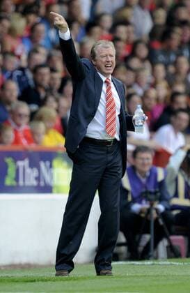 Mandatory Credit: Photo by Back Page Images Shutterstock (1406659b) Nottingham Forest manager Steve McClaren Nottingham Forest v Barnsley, npower Football League Championship Match, City Ground, Britain - 06 Aug 2011 EDITORIAL USE ONLY No use with unauthorised audio, video, data, fixture lists (outside the EU), club league logos or live services. Online in-match use limited to 45 images (+15 in extra time). No use to emulate moving images. No use in betting, games or single club league player publications services. Nottingham Forest v Barnsley, npower Football League Championship Match, City Ground, Britain - 06 Aug 2011 EDITORIAL USE ONLY No use with unauthorised audio, video, data, fixture lists (outside the EU), club league logos or live services. Online in-match use limited to 45 images (+15 in extra time). No use to emulate moving images. No use in betting, games or Copyright: xBackxPagexImages Shutterstockx 1406659b