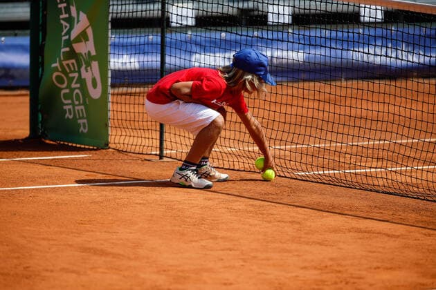 September 3, 2021, Como, Italy: Como, Italy, Tennis Como, September 03, 2021, ATP, Tennis Herren Challenger Como tennis tournament red clay during ATP Challenger 2021 - Citta di Como - Tennis Internationals Tennis Internationals - ATP Challenger 2021 - Citta di Como, como, Italy - ZUMAl164 20210903_zsa_l164_319 Copyright: xRobertaxCorradinx
