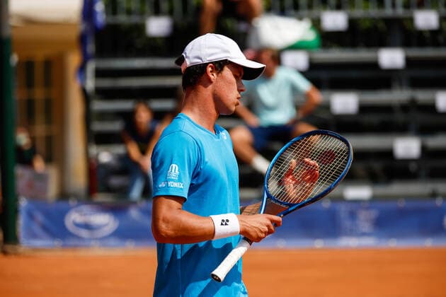 September 3, 2021, Como, Italy: Como, Italy, Tennis Como, September 03, 2021, Daniel Altmaier from Germany during ATP, Tennis Herren Challenger 2021 - Citta di Como - Tennis Internationals Tennis Internationals - ATP Challenger 2021 - Citta di Como, como, Italy - ZUMAl164 20210903_zsa_l164_327 Copyright: xRobertaxCorradinx
