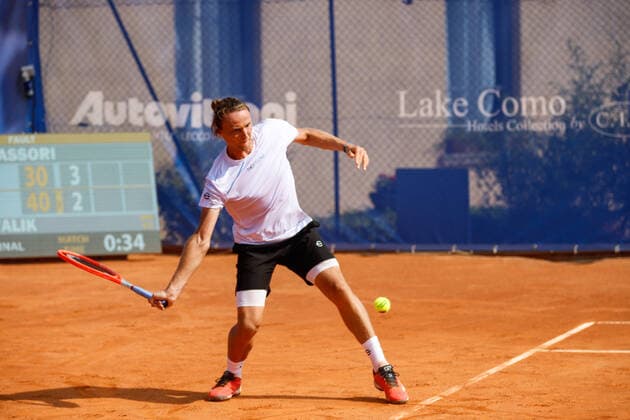 September 3, 2021, Como, Italy: Como, Italy, Tennis Como, September 03, 2021, Jozef Kovalik from Slovakia during ATP, Tennis Herren Challenger 2021 - Citta di Como - Tennis Internationals Tennis Internationals - ATP Challenger 2021 - Citta di Como, como, Italy - ZUMAl164 20210903_zsa_l164_487 Copyright: xRobertaxCorradinx