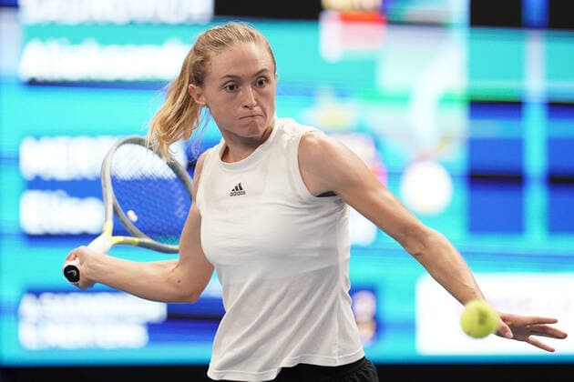 Tennis WTA, Tennis Damen Turnier Luxemburg BGLBNPParibas Open 2021, 16.09.2021, Tennis WTA Turnier Luxemburg, BGLBNPParibas Open 2021, BGL BNP Paribas Open, 2021, Luxemburg, Kockelscheuer, CK Sportcenter, Finale vl: Aliaksandra Sasnovich (BLR, Belarus, Weissrussland)