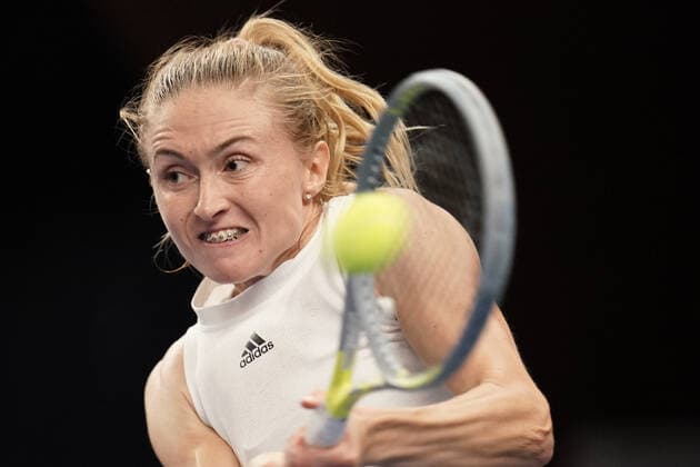 Tennis WTA, Tennis Damen Turnier Luxemburg BGLBNPParibas Open 2021, 16.09.2021, Tennis WTA Turnier Luxemburg, BGLBNPParibas Open 2021, BGL BNP Paribas Open, 2021, Luxemburg, Kockelscheuer, CK Sportcenter, Finale vl: Aliaksandra Sasnovich (BLR, Belarus, Weissrussland)