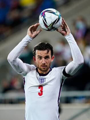 Mandatory Credit: Photo by Sergio Ruiz Pressinphoto Shutterstock (12531158at) Ben Chilwell of England Andorra v England, FIFA World Cup, WM, Weltmeisterschaft, Fussball 2022 Qualifier. Football, Comunal Stadium, Andorra, 9 Oct 2021 Editorial use only Andorra v England, FIFA World Cup 2022 Qualifier. Football, Comunal Stadium, Andorra, 9 Oct 2021 Editorial use only Copyright: xSergioxRuiz Pressinphoto Shutterstockx 12531158at