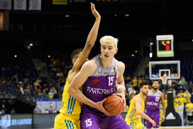 Philipp Hartwich - BG Goettingen, 24.10.2021, BBL, Alba Berlin vs - BG Goettingen, in der Mercedes Benz Arena, GER, Berlin, 24.10.21, BBL, Alba vs - BG Goettingen, Berlin Copyright: xUwexKoch Eibner-Pressefotox EP_UKH