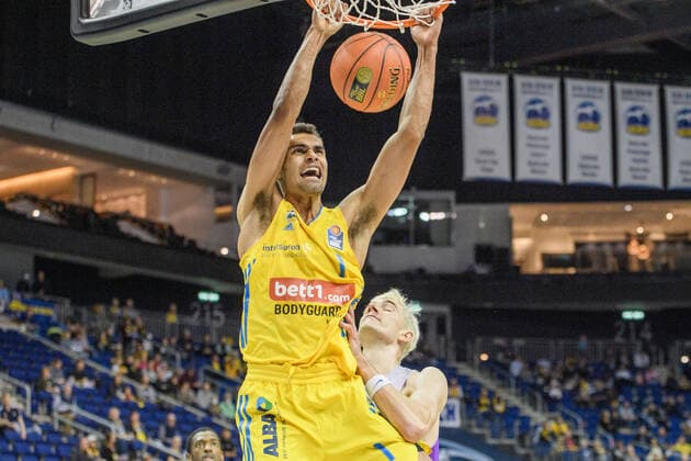 Oscar da Silva - ALBA, 24.10.2021, BBL, Alba Berlin vs - BG Goettingen, in der Mercedes Benz Arena, GER, Berlin, 24.10.21, BBL, Alba vs - BG Goettingen, Berlin Copyright: xUwexKoch Eibner-Pressefotox EP_UKH