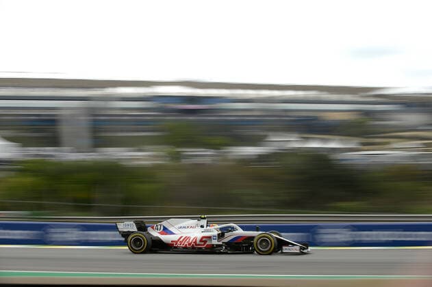 12.11.2021, Autodromo Jose Carlos Pace, Interlagos, FORMULA 1 HEINEKEN GRANDE PREMIO DO BRASIL 2021 , im Bild Mick Schumacher (DEU), Haas F1 Team12.11.2021, Interlagos, Brasilien, Autodromo Jose Carlos Pace, FORMULA 1 HEINEKEN GRANDE PREMIO DO BRASIL 2021 , (Foto EU-Images) Interlagos Autodromo Jose Carlos Pace Brasilien