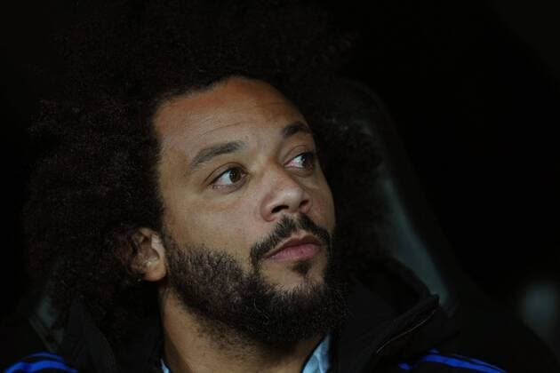 Mandatory Credit: Photo by Pressinphoto Shutterstock (12642062bu) Marcelo Vieira of Real Madrid Real Madrid v Atletico de Madrid, La Liga 2021-2022, date 17. Football, Santiago Bernabeu Stadium, Madrid, Spain - 12 Dec 2021 EDITORIAL USE ONLY No use with unauthorised audio, video, data, fixture lists (outside the EU), club league logos or live services. Online in-match use limited to 45 images (+15 in extra time). No use to emulate moving images. No use in betting, games or single club league player publications services. Real Madrid v Atletico de Madrid, La Liga 2021-2022, date 17. Football, Santiago Bernabeu Stadium, Madrid, Spain - 12 Dec 2021 EDITORIAL USE ONLY No use with unauthorised audio, video, data, fixture lists (outside the EU), club league logos or live services. Online in-match use limited to 45 images (+15 in extra time). No use to emulate moving images. No use in betting, games or Copyright: xPressinphoto Shutterstockx 12642062bu