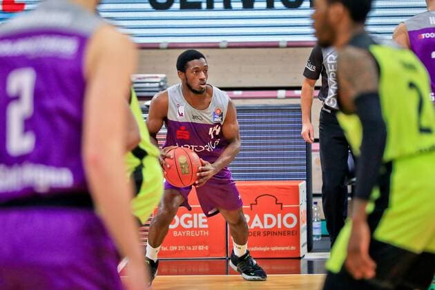 medi bayreuth - BG Goettingen , Basketball, Bundesliga, BBL, Spieltag 2, Spielzeit 2021 2022, 05.01.2022, medi bayreuth - BG Goettingen , Basketball, Bundesliga, BBL, Spieltag 2, Spielzeit 2021 2022, 05.01.2022, Foto: EIBNER Thorsten Ochs Bayreuth Copyright: xEibner-Pressefoto ThorstenxOchsx EP_TOS