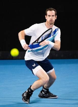 Mandatory Credit: Photo by Shutterstock (12757262dg) Andy Murray in action during his round of 16 match Sydney Tennis Classic, Day 4, Tennis, Olympic Park, Sydney, Australia - 12 Jan 2022 Sydney Tennis Classic, Day 4, Tennis, Olympic Park, Sydney, Australia - 12 Jan 2022 Copyright: xShutterstockx 12757262dg