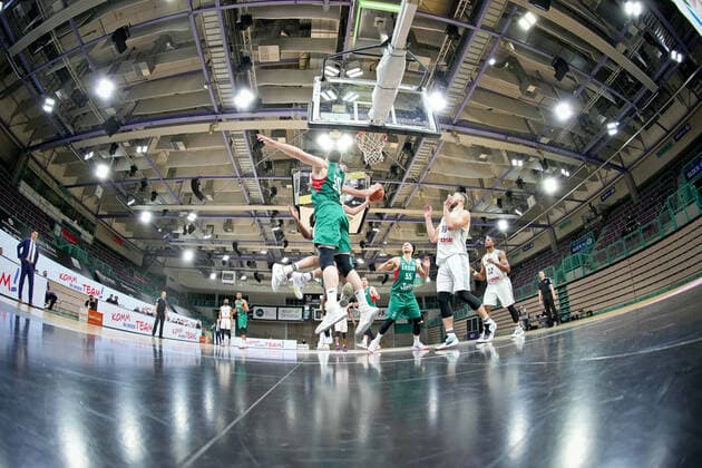 medi bayreuth - Legia Warschau , Basketball, FIBA Europe Cup, Runde 2 , Spieltag 3, Spielzeit 2021 2022, 23.01.2022 medi bayreuth - Legia Warschau , Basketball, FIBA Europe Cup, Runde 2, Spieltag 3, Spielzeit 2021 2022, 23.01.2022, Foto: EIBNER Thorsten OCHS Copyright: xEibner-Pressefoto ThorstenxOchsx EP_TOS