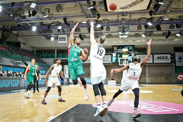 medi bayreuth - Legia Warschau , Basketball, FIBA Europe Cup, Runde 2 , Spieltag 3, Spielzeit 2021 2022, 23.01.2022 medi bayreuth - Legia Warschau , Basketball, FIBA Europe Cup, Runde 2, Spieltag 3, Spielzeit 2021 2022, 23.01.2022, Foto: EIBNER Thorsten OCHS Copyright: xEibner-Pressefoto ThorstenxOchsx EP_TOS