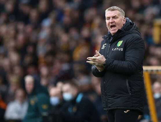 Fußball, Trainerhistorie Norwich City von 1905 bis heute Mandatory Credit: Photo by Michael Zemanek Shutterstock (12789146s) Dean Smith manager of Norwich City reacts Wolverhampton Wanderers v Norwich City, Emirates FA Cup, Fourth Round, Football, Molineux, Wolverhampton, UK - 05 February 2022 EDITORIAL USE ONLY No use with unauthorised audio, video, data, fixture lists, club league logos or live services. Online in-match use limited to 120 images, no video emulation. No use in betting, games or single club league player publications. Wolverhampton Wanderers v Norwich City, Emirates FA Cup, Fourth Round, Football, Molineux, Wolverhampton, UK - 05 February 2022 EDITORIAL USE ONLY No use with unauthorised audio, video, data, fixture lists, club league logos or live services. Online in-match use limited to 120 images, no video emulation. No use in betting, games or single club league player publications. Copyright: xMichaelxZemanek Shutterstockx 12789146s