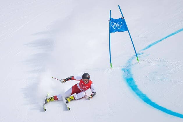 07.02.2022, National Alpine Ski Centre, Yanqing, CHN, Olympische Winterspiele, Peking 2022, Ski Alpin, Riesenslalom, Damen, im Bild Ramona Siebenhofer (AUT) Ramona Siebenhofer of Austria during women s Giant Slalom Competition for the Winter Olympic Games, Olympische Spiele, Olympia, OS Beijing 2022. National Alpine Ski Centre in Yanqing, China on 2022 02 07. Expa Yanqing