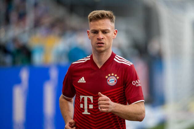 Joshua Kimmich (FC Bayern Muenchen, 06), GER, TSG 1899 Hoffenheim vs. FC Bayern Muenchen, Fussball, Bundesliga, 26. Spieltag, Spielzeit 2021 2022, 12.03.2022, DFB DFL regulations prohibit any use of photographs as image sequences and or quasi-video., GER, TSG 1899 Hoffenheim vs. FC Bayern Muenchen, Fussball, Bundesliga, 26. Spieltag, Spielzeit 2021 2022, 12.03.2022 Sinsheim Copyright: xEibner-Pressefoto SaschaxWaltherx EP_EER