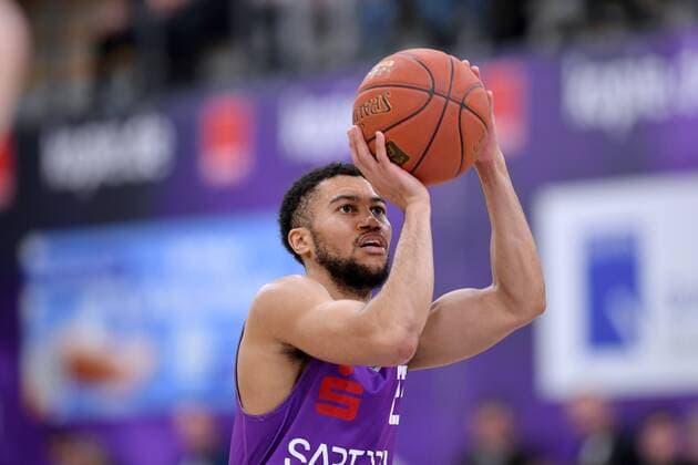 Stephen Brown Jr. (BG Goettingen) , Basketball, Bundesliga, BBL, BG Goettingen - s.Oliver Baskets Wuerzburg, 27.03.2022, BG Goettingen - s.Oliver Wuerzburg, Basketball, Bundesliga, GER, BBL, 27.03.2022 Goettingen Copyright: xEibner-Pressefotox-xRolandxSippelx