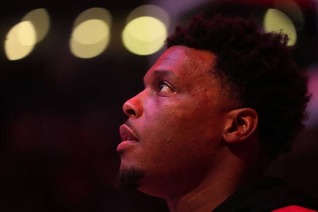 April 3, 2022, TORONTO, ON, CANADA: Miami Heat guard Kyle Lowry (7) looks on prior to first half NBA, Basketball Herren, USA basketball action against the Toronto Raptors, in Toronto, Sunday, April 3, 2022. Canada News - April 3, 2022 - ZUMAc35_ 20220403_zaf_c35_229 Copyright: xNathanxDenettex