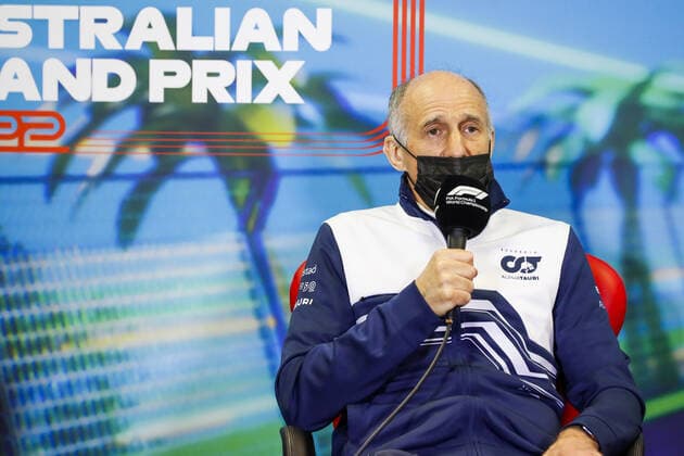 TOST Franz (aut), Team Principal of Scuderia AlphaTauri, portrait, press conference, PK, Pressekonferenz during the Formula 1 Heineken Australian Grand Prix 2022, 3rd round of the 2022 FIA Formula One World Championship, WM, Weltmeisterschaft on the Albert Park Circuit, from April 8 to 10, 2022 in Melbourne, Australia - F1 - AUSTRALIAN GRAND PRIX 2022 DPPI Panoramic 00122008__V2_8693