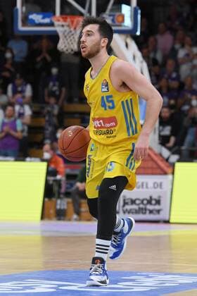 Tamir Blatt (Alba Berlin) , Basketball, Bundesliga, BBL, BG Goettingen - Alba Berlin, 17.04.2022, BG Goettingen - Alba Berlin, Basketball, Bundesliga, GER, BBL, 17.04.2022 Goettingen Copyright: xEibner-Pressefotox-xRolandxSippelx
