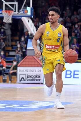 Maodo Lo (Alba Berlin) , Basketball, Bundesliga, BBL, BG Goettingen - Alba Berlin, 17.04.2022, BG Goettingen - Alba Berlin, Basketball, Bundesliga, GER, BBL, 17.04.2022 Goettingen Copyright: xEibner-Pressefotox-xRolandxSippelx