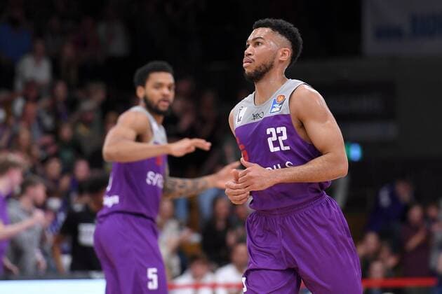 Stephen Brown Jr. (BG Goettingen) , Basketball, Bundesliga, BBL, BG Goettingen - Alba Berlin, 17.04.2022, BG Goettingen - Alba Berlin, Basketball, Bundesliga, GER, BBL, 17.04.2022 Goettingen Copyright: xEibner-Pressefotox-xRolandxSippelx