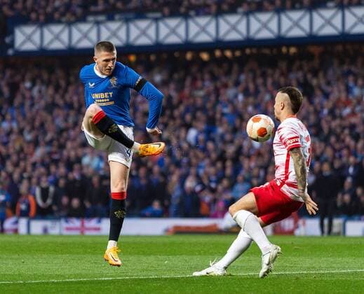 Mandatory Credit: Photo by Luke Nickerson Rangers FC Shutterstock (12926015v) Rangers Midfielder John Lundstram Rangers v RB Leipzig, UEFA Europa League, Semi Final, Second Leg, Football, Ibrox Stadium, Glasgow, UK - 05 May 2022 EDITORIAL USE ONLY No use with unauthorised audio, video, data, fixture lists, club league logos or live services. Online in-match use limited to 120 images, no video emulation. No use in betting, games or single club league player publications. Rangers v RB Leipzig, UEFA Europa League, Semi Final, Second Leg, Football, Ibrox Stadium, Glasgow, UK - 05 May 2022 EDITORIAL USE ONLY No use with unauthorised audio, video, data, fixture lists, club league logos or live services. Online in-match use limited to 120 images, no video emulation. No use in betting, games or single club league player publications. Copyright: xLukexNickerson RangersxFC Shutterstockx 12926015v