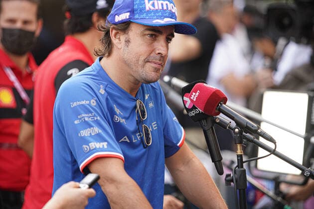 May 27, 2022, Monte Carlo, Principality of Monaco: Monte Carlo, Principality of Monaco, Circuit de Monaco in Monte Carlo, May 27, 2022, Fernando Alonso (SPA) Alpine A522 during FORMULA 1 GRAND PRIX DE MONACO 2022 Free Practice - Formula 1 Championship. Formula 1 Championship - FORMULA 1 GRAND PRIX DE MONACO 2022 Free Practice, Monte Carlo, Principality of Monaco - ZUMAl164 20220527_zsa_l164_150 Copyright: xAlessioxDexMarcox