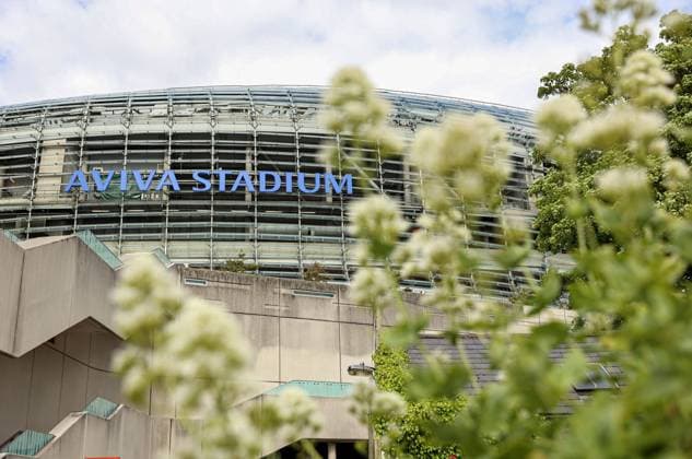 Mandatory Credit: Photo by Paul Currie Shutterstock (12976758i) A general view before the start of the match Ireland v Ukraine, UEFA Nations League, Group B1, International Football, Aviva Stadium, Dublin, Ireland - 08 Jun 2022 EDITORIAL USE ONLY No use with unauthorised audio, video, data, fixture lists, club league logos or live services. Online in-match use limited to 120 images, no video emulation. No use in betting, games or single club league player publications. Ireland v Ukraine, UEFA Nations League, Group B1, International Football, Aviva Stadium, Dublin, Ireland - 08 Jun 2022 EDITORIAL USE ONLY No use with unauthorised audio, video, data, fixture lists, club league logos or live services. Online in-match use limited to 120 images, no video emulation. No use in betting, games or single club league player publications. Copyright: xPaulxCurrie Shutterstockx 12976758i