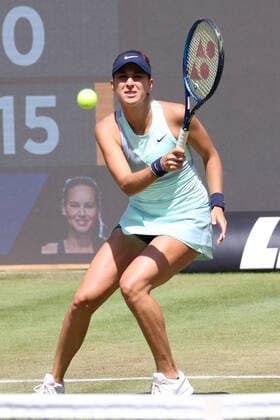 DEU, GER, bett1open, 17.06.2022, Rot-Weiss Tennisanlage, Steffi-Graf-Stadion, Berlin, DEU, GER, bett1open, im Bild 8 Belinda BENCIC SUI Foto: Juergen Engler nordphoto GmbH