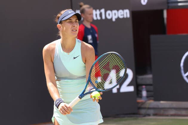 DEU, GER, bett1open, 17.06.2022, Rot-Weiss Tennisanlage, Steffi-Graf-Stadion, Berlin, DEU, GER, bett1open, im Bild 8 Belinda BENCIC SUI Foto: Juergen Engler nordphoto GmbH