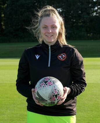 Oriam, Edinburgh, Scotland, Augu Norther Ireland international Lauren Perry of Dundee United before the Scottish Womens Friendly match between Hearts and Dundee United at Oriam in Edinburgh, Scotland. Photo by Alex Todd SPP ORIAM, EDINBURGH, SCOTLAND, AUG 4TH: Oriam, Edinburgh, Scotland, Augu Norther Ireland international Lauren Perry of Dundee United before the Scottish Women !s imago ist zur Vergabe einer einfachen Nutzungslizenz zum Zeitpunkt der Bereitstellung berechtigt. Persönlichkeits- und Markenrechte sowie Bestimmungen des Urheberrechts bzgl. abgebildeter Werke sind zu beachten. Kommerzielle Nutzung in Eigenverantwortung. Copyright: xAlexxTodd SPPxviaxwww.imago-images.dex imago images 1004967252
