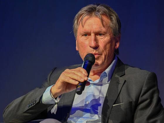 Manfred Kaltz im Interview. Deutschland vs. Frankreich, Weltmeisterschaft 1982, Halbfinale, Fussball, Nacht von Sevilla, 06.07.2022 Deutschland vs. Frankreich, Weltmeisterschaft 1982, Halbfinale, Legenden-Abend, Nacht von Sevilla, Fussball, 40. Jahrestag, 06.07.2022 Dortmund Copyright: xEibner-Pressefotox EP_THR